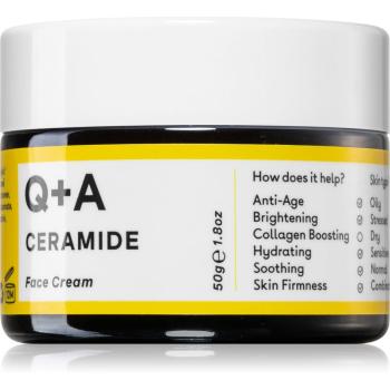 Q+A Ceramide cremă facială revitalizantă cu ceramide 50 g