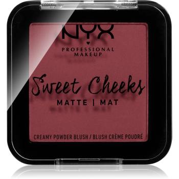 NYX Professional Makeup Sweet Cheeks  Blush Matte blush culoare BANG BANG 5 g