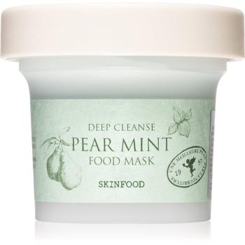 Skinfood Food Mask Pear Mint masca nutritiva raparatoare cu efect racoritor 120 g