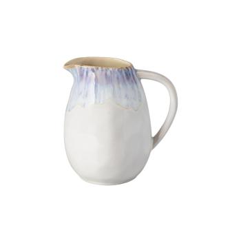 Carafă din gresie ceramică Costa Nova Brisa, 1,8 l, albastru - alb