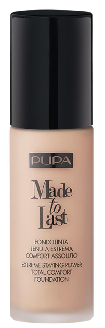 PUPA Milano Machiaj lichid de lungă durată SPF 10 Made To Last (Total Comfort Foundation) 30 ml 030 Natural Beige