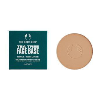 The Body Shop Rezervă de înlocuire pentru pudra compactă Tea Tree Face Base (Skin Clarifying Powder Foundation Reffil) 9 g Medium 3N