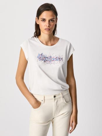 Pepe Jeans Berenice Tricou Alb