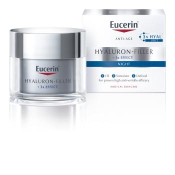 Eucerin Cremă de noapte anti-îmbătrânire Hialuronic-Filler 3x EFFECT 50 ml