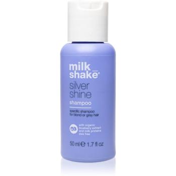 Milk Shake Silver Shine șampon pentru păr gri și blond 50 ml