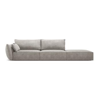 Șezlong gri deschis (cu colț pe partea stângă ) Vanda – Mazzini Sofas