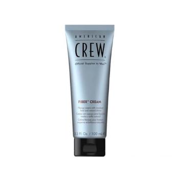 american Crew Cremă de păr pentru luciu natural și fixare medie (Fiber Cream) 100 ml