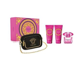 Versace Bright Crystal Absolu - EDP 90 ml + loțiune de corp 100 ml + gel de duș 100 ml + pungă cosmetică