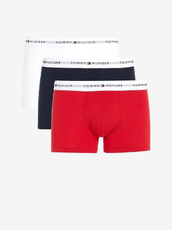 Tommy Hilfiger Underwear Boxeri, 3 bucăți Roșu