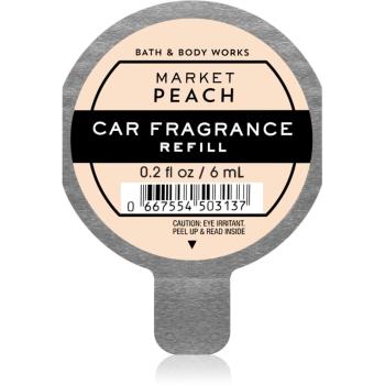 Bath & Body Works Market Peach parfum pentru masina Refil 6 ml