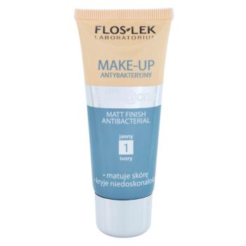 FlosLek Laboratorium Anti Acne machiaj cu efect matifiant pentru tenul gras, predispus la acnee culoare 1 Ivory 30 ml