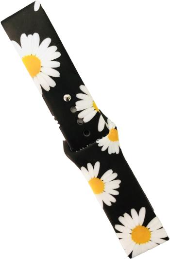 4wrist Curea din silicon pentru Samsung - Daisy 20 mm