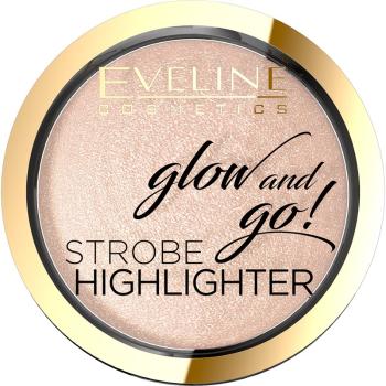 Eveline Cosmetics Glow & Go pudra pentru luminozitate culoare 01 Champagne 8,5 g