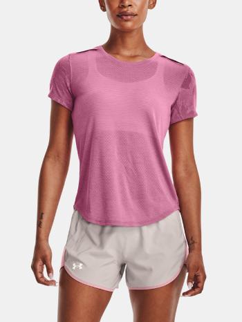 Under Armour Streaker Snow Cloud Tricou Roz