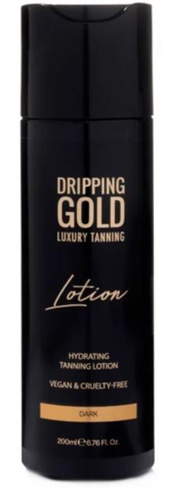 Dripping Gold Cremă de auto-bronzare Dark (Tanning Lotion) 200 ml