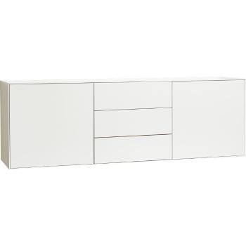 Comodă joasă albă 180x59 cm Edge by Hammel - Hammel Furniture