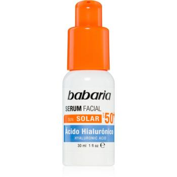 Babaria Sun Face ser hidratant cu o protectie UV ridicata SPF 50+ 30 ml