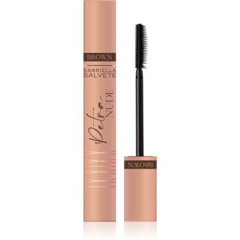 Gabriella Salvete Petra Nude mascara pentru volum si curbare culoare Brown 9,5 ml