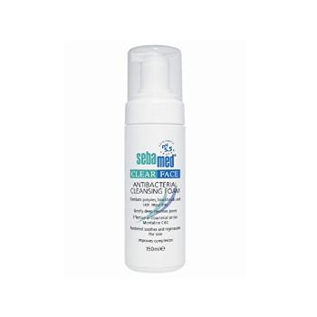Sebamed Spumă de curățare pentru tratarea varicelor, acneei Clear Face (Antibacterial Cleansing Foam) 150 ml