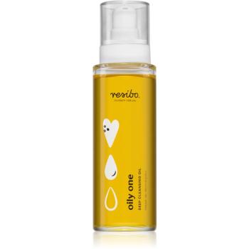 Resibo Oily One Deep Cleansing Oil ulei pentru indepartarea machiajului Ulei de curățare + prosop 100 ml