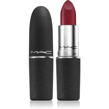 MAC Cosmetics  Powder Kiss Lipstick ruj mat culoare Ruby New 3 g