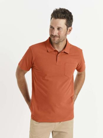 Celio Vewash Polo Tricou Portocaliu