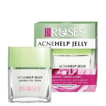 ELLEMARE Cremă de zi cu gel pentru piele problematică Roses AcneHelp Jelly(Face Gel Cream) 50 ml