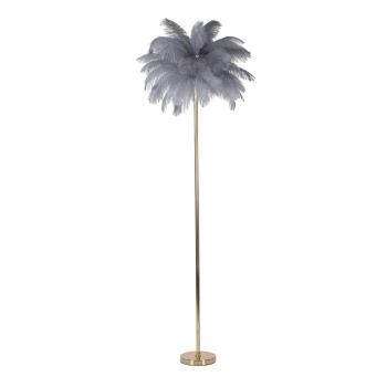 Lampadar gri/auriu (înălțime 160 cm) Palm – Mauro Ferretti