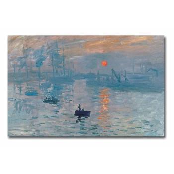 Reproducere tablou pe pânză Claude Monet Sunrise, 70 x 45 cm