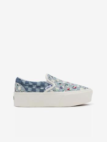 Vans Woven Classic Stackform Slip On Albastru