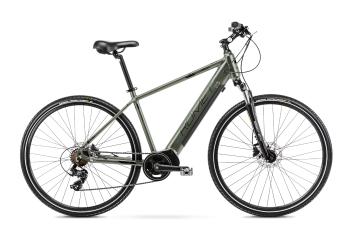 Bicicleta Electrica pentru barbati Romet Orkan MM 1 M 380Wh Verde inchis/Negru 2021