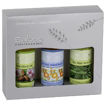Saloos Pachet cadou Migdală și bebeluș Calendula și Aloe vera