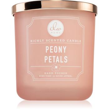 DW Home Signature Peony Petals lumânare parfumată 260 g