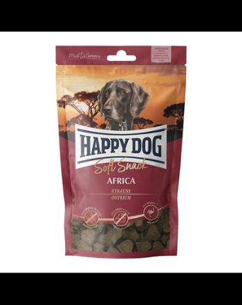 HAPPY DOG Soft Snack Africa - Recompense pentru câini - cu proteine de struț - 100g