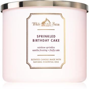 Bath & Body Works Sprinkled Birthday Cake lumânare parfumată 411 buc