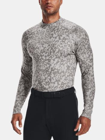 Under Armour UA CGI Ls Aop Golf Mock Tricou Gri