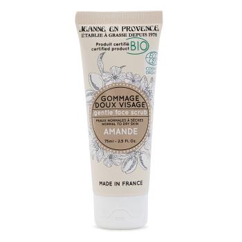 Jeanne En Provence Peeling organic delicat Migdale (Gentle Face Scrub) 75 ml