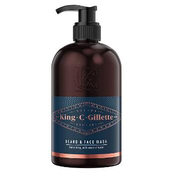 Gillette Șampon pentru barbă și față King (Beard & Face Wash) 350 ml