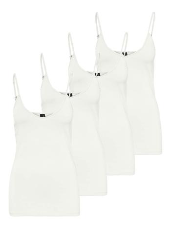 Vero Moda 4 PACK - Maiou pentru femei VMMAXI 10247491 Bright alb XS