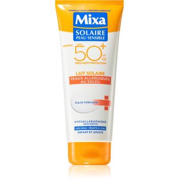 MIXA Sun cremă pentru plaja pentru piele sensibila si alergica SPF 50+ 200 ml