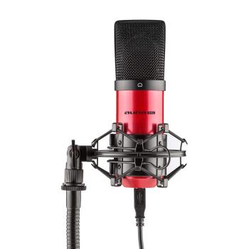 Auna Pro MIC-900-RD USB condensator microfon studio, roșu