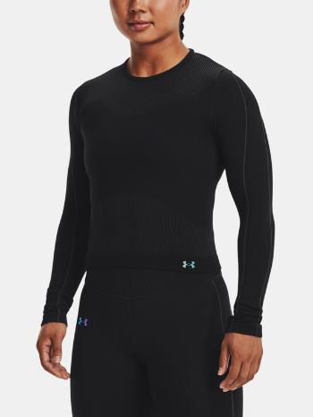 Under Armour UA Rush Seamless LS Tricou Negru