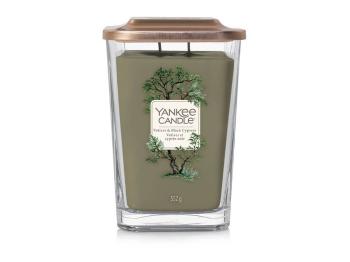 Yankee Candle Lumânare aromatică pătrată mare Vetiver & Black Cypress 552 g