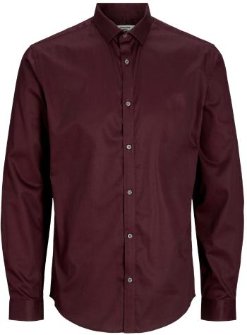 Jack&Jones Cămașă pentru bărbați JPRBLACARDIFF Slim Fit 12201905 Winetasting L