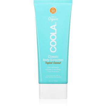 Coola Tropical Coconut crema de corp pentru protectie solara SPF 30 148 ml