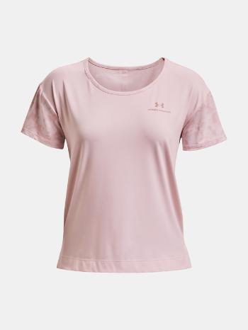 Under Armour UA Rush Energy Novelty SS Tricou Roz