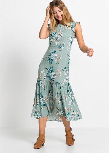 Rochie midi cu print floral