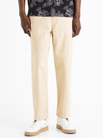 Celio Dorust Pantaloni de trening Bej