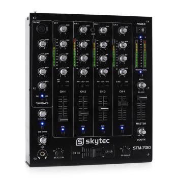 Skytec STM-7010 4-canale DJ Mixer USB MP3 EQ