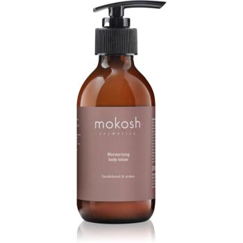 Mokosh Sandalwood & Amber loțiune de corp hidratantă 200 ml